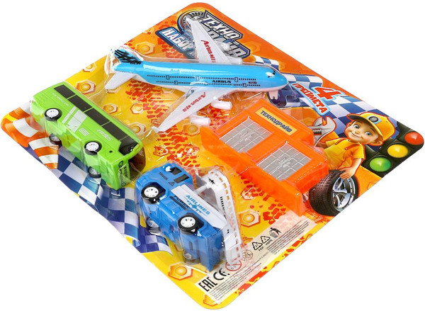 Изображение товара Набор игрушечной техники Технодрайв YG98178-R