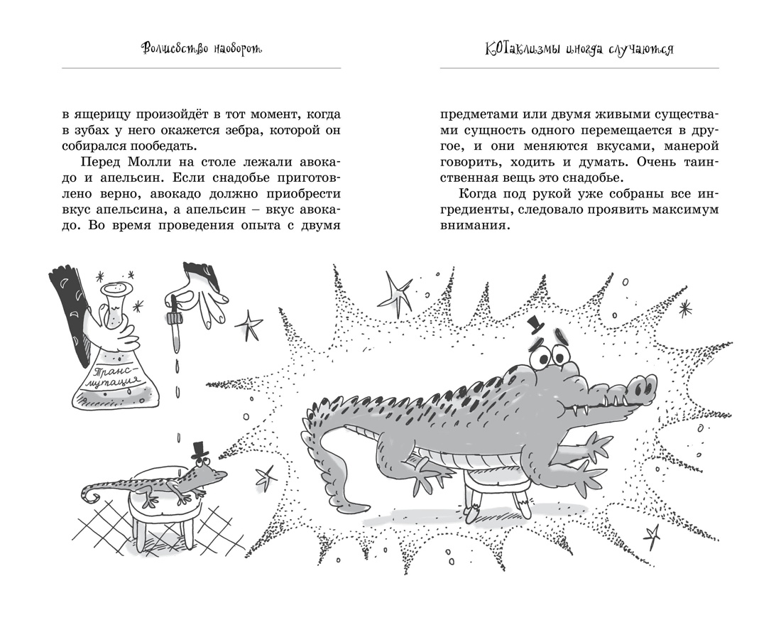 Художественная книга Азбука Кот колдуньи Молли. Волшебство наоборот твердая обложка (Бопэр Поль ) — фото 4