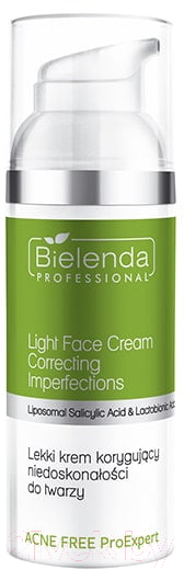 Крем для лица Bielenda Professional Acne Free ProExpert уменьшающий несовершенства (50мл)