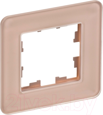 Рамка для выключателя IEK Brite BR-M12-G-41-K97 (дымчатый)