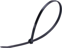 Стяжка для кабеля Fortisflex КСЗ 8х200 74112 (100шт, черный) - 