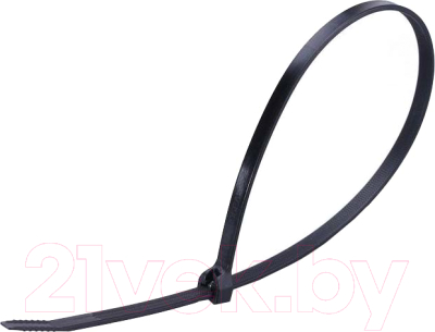 Стяжка для кабеля Fortisflex КСЗ 8х200 74112 (100шт, черный)