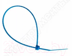 Стяжка для кабеля Fortisflex КСС 4x200 / 55113 (100шт, синий)