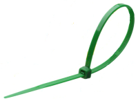 Стяжка для кабеля Fortisflex КСС 5x300 61333 (100шт, зеленый) - 