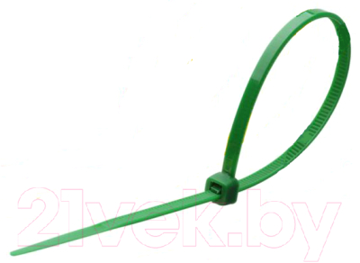 Стяжка для кабеля Fortisflex КСС 5x300 61333 (100шт, зеленый)