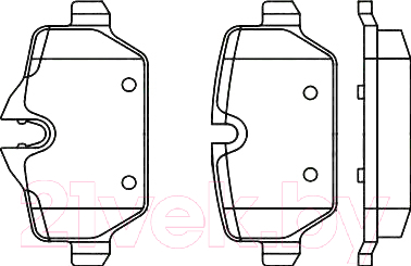 

Тормозные колодки Bosch, 0986494269