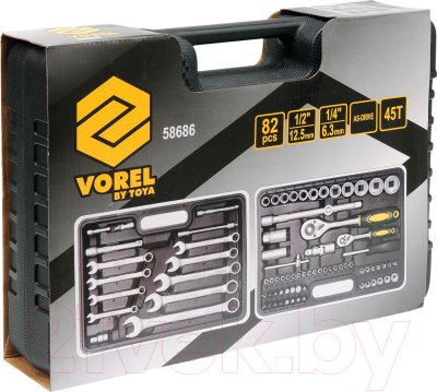 Универсальный набор инструментов Vorel 58686