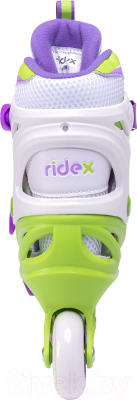 Роликовые коньки Ridex Cricket (р-р 31-34, зеленый)