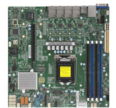 

Материнская плата Supermicro, X11SCL-LN4F