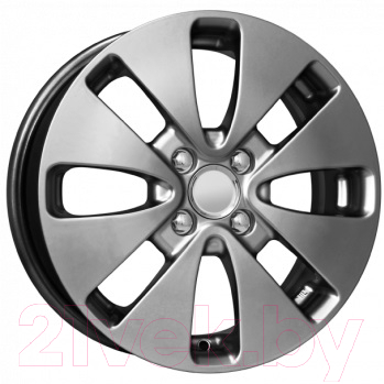 

Литой диск K&K, KC582 6x15" 4x100мм DIA 54.1мм ET 48мм Dark Platinum