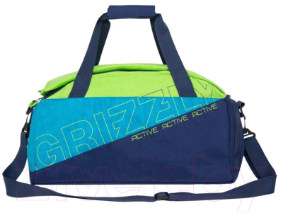 Спортивная сумка Grizzly TU-910-2 (синий/салатовый)