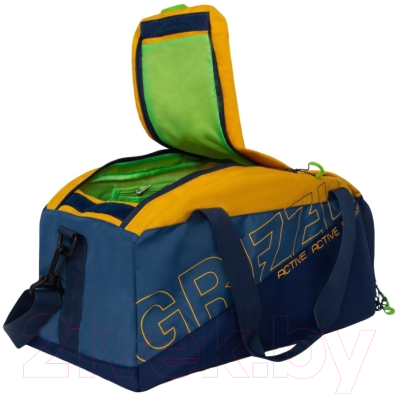 Спортивная сумка Grizzly TU-910-2 (синий/желтый)