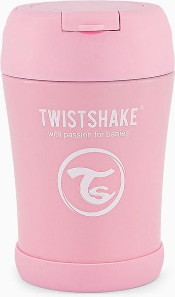 Термос для еды Twistshake Insulated Food Container / 78749 (350мл, пастельный розовый)