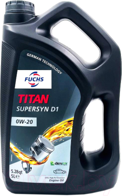 Моторное масло Fuchs Supersyn D1 0W-20 / 602009432
