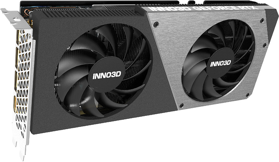 Видеокарта Inno3D GeForce RTX 4070 Twin X2 OC 12GB (N40702-126XX-185252N)