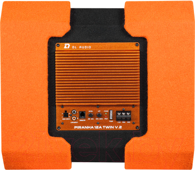 Изображение товара Корпусной активный сабвуфер DL Audio Piranha 12A TWIN