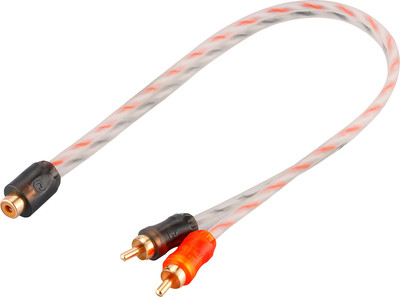 Межблочный кабель для автоакустики DL Audio Barracuda YRCA 1F2M -