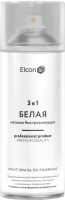 Грунт-эмаль Elcon По ржавчине 3в1 (520мл, матовый белый) - 