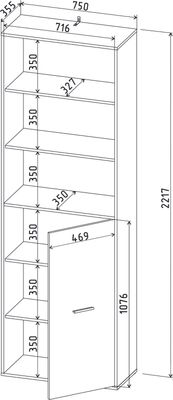 Купить Стеллаж Интерлиния Skill-22 (1)  