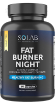 Жиросжигатель SOLAB Fat Burner Night (60 капсул) - 