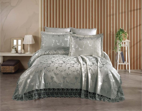 Набор текстиля для спальни DO&CO Karanfil 240x260 / 12252