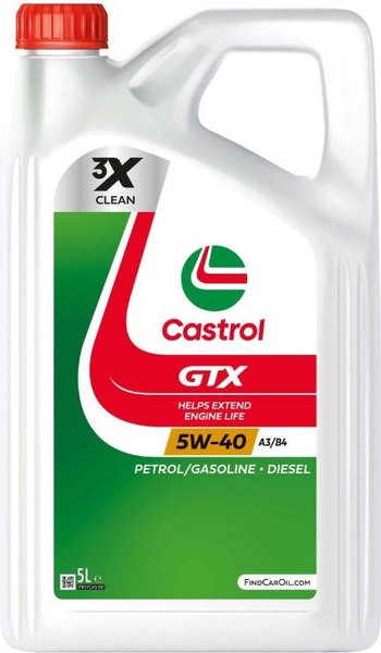 Моторное масло Castrol GTX 5W-40 / 15F687