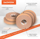 Миниатюра изображения товара Набор кинезио тейпов Daswerk 5 рулонов / 680009 (бежевый)