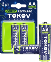 Комплект аккумуляторов Tokov Electric AA/HR6 TKE-NMA-HR6/B2 (2шт) - 