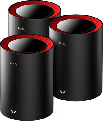 Комплект беспроводных маршрутизаторов Cudy M3000 Black (3-Pack) -