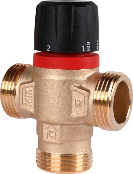 Клапан трехходовой Rommer RVM-0232-256025