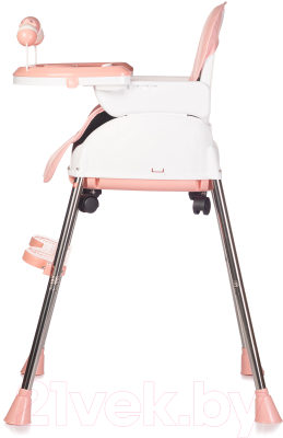 Изображение товара Стульчик для кормления Babyhit Biscuit Light Pink / BHC104 (светло-розовый)