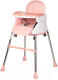 Миниатюра изображения товара Стульчик для кормления Babyhit Biscuit Light Pink / BHC104 (светло-розовый)