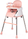 Миниатюра изображения товара Стульчик для кормления Babyhit Biscuit Light Pink / BHC104 (светло-розовый)