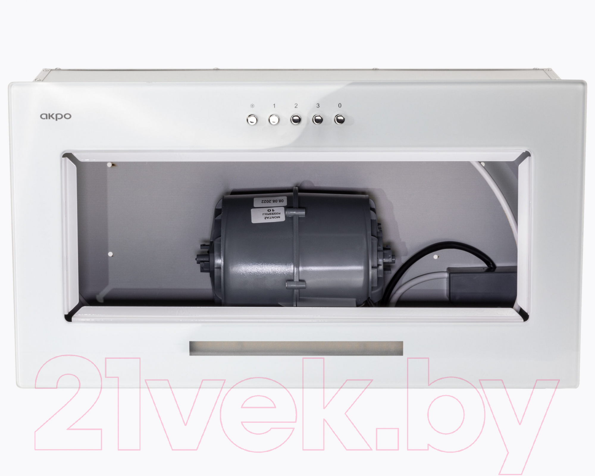 Вытяжка скрытая Akpo Mio Eco 60 WK-4 (белый) — фото 4