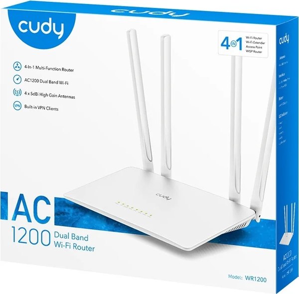 Беспроводной маршрутизатор Cudy WR1200