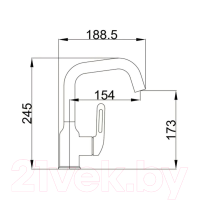 Смеситель Haiba HB10825