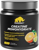 Креатин Prime Kraft Creatine Monohydrate (200г, цитрусовый микс, банка) - 