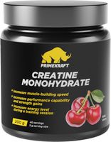 Креатин Prime Kraft Creatine Monohydrate (200г, дикая вишня, банка) - 