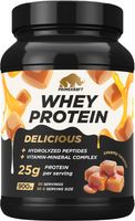 Протеин Prime Kraft Whey Deliсious Сливочная карамель (900г) - 