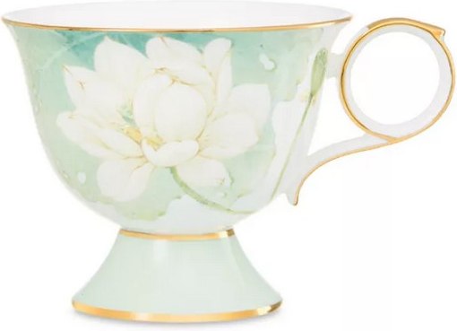 Чашка с блюдцем Decor de table Винтаж Водяная лилия / DDT-TC9811-L1-889 %rs_city_gde%