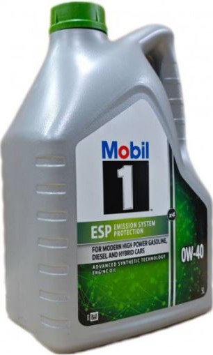 Моторное масло Mobil 1 ESP X4 0W40 / 157814 (5л)