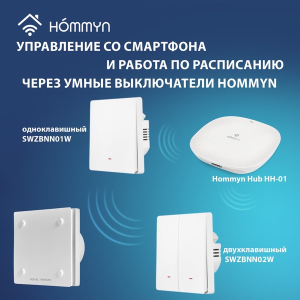 Вентилятор накладной Royal Thermo RAFC 120 (белый)