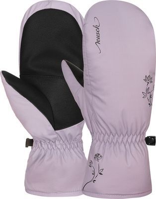 Варежки лыжные Reusch Ice Flower / 6431453-3309 (р-р 7, Flower Wisteria/Black)