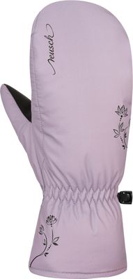 Варежки лыжные Reusch Ice Flower / 6431453-3309 (р-р 7, Flower Wisteria/Black)