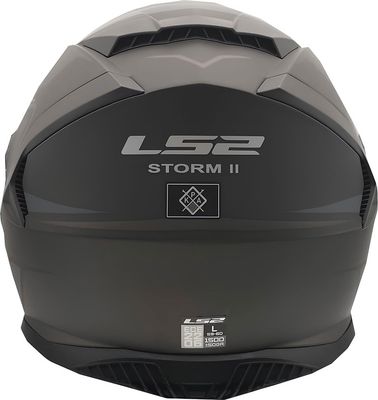 Мотошлем LS2 FF800 Storm II Fist (3XL, Matt Black)