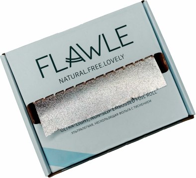 Фольга для окрашивания волос Flawle Рельефная 1.205.02 (100м)