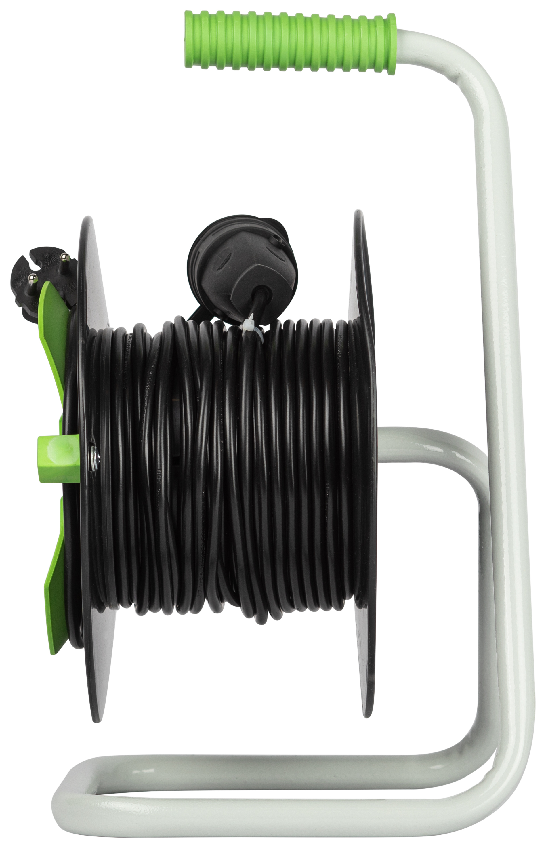 Удлинитель на катушке ЭРА Greenline GAZ-2x0.75-15m / Б0065096 — фото 3