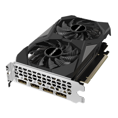 Видеокарта Gigabyte GeForce RTX 3050 Windforce OC 6G (GV-N3050WF2OC-6GD)