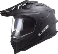 Мотошлем LS2 MX701 Explorer Solid (3XL, Matt Black) - 