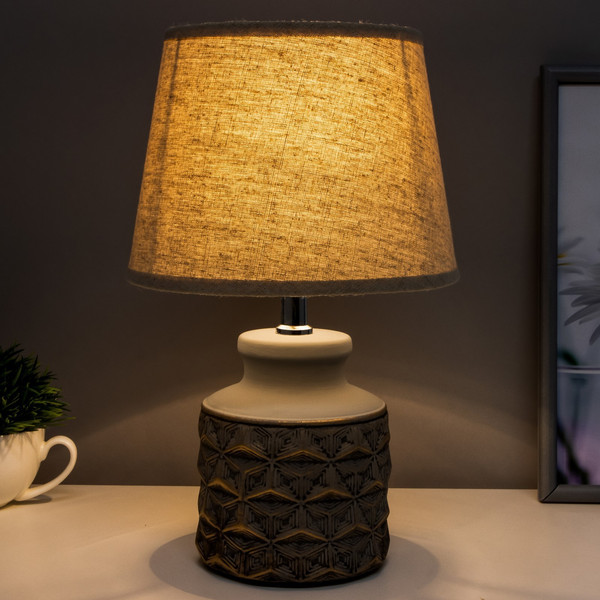 Изображение товара Прикроватная лампа Risalux Рустика 7412973 (черный)